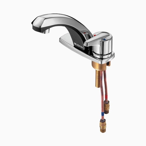 MIX110AA Ceramic Mixer/Trim Plate in Polished Chrome